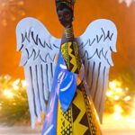 Ebony Angel Tree Topper